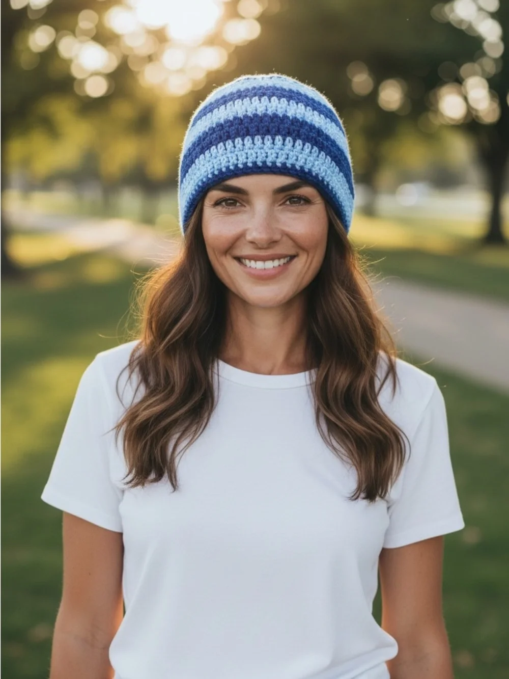 Colorful Scrap Beanies | Handmade Campus Collection Hats Set of 3 Hats